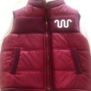 King Ranch Toddler Leather Vest size 3